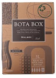 Bota Box - Nighthawk Dark Malbec NV (3L) (3L)