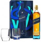 Johnnie Walker - Blue Label Gift Set with Two Crystal Glasses 0